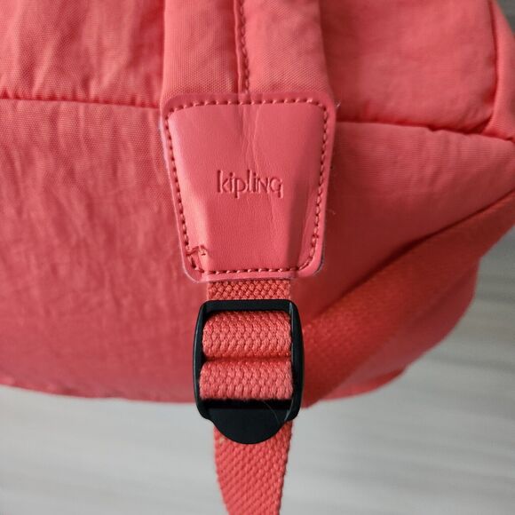 Kipling Keeper Travel Backpack Orange Papaya Tonal K10333 Ladies Multi‎ Pockets main image 13